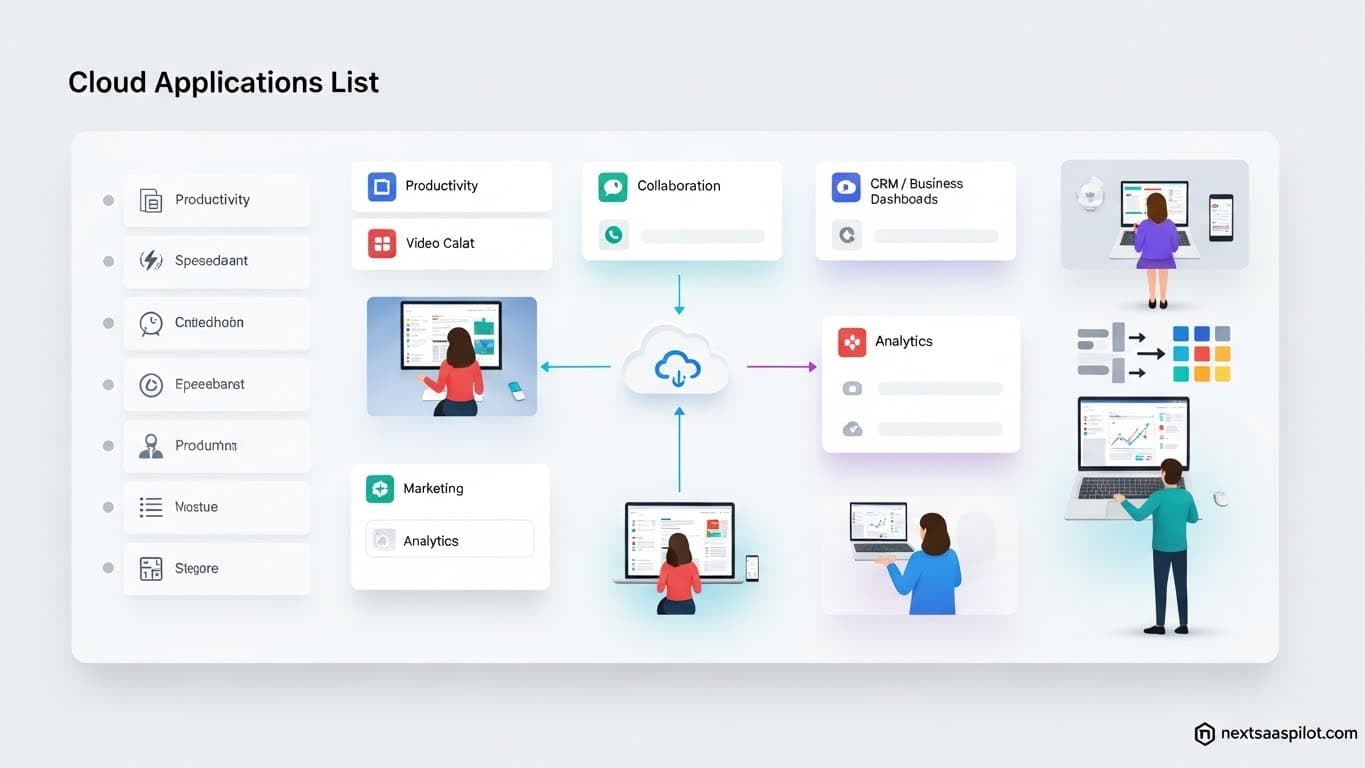 The Definitive Cloud Applications List: Top SaaS Examples for 2025