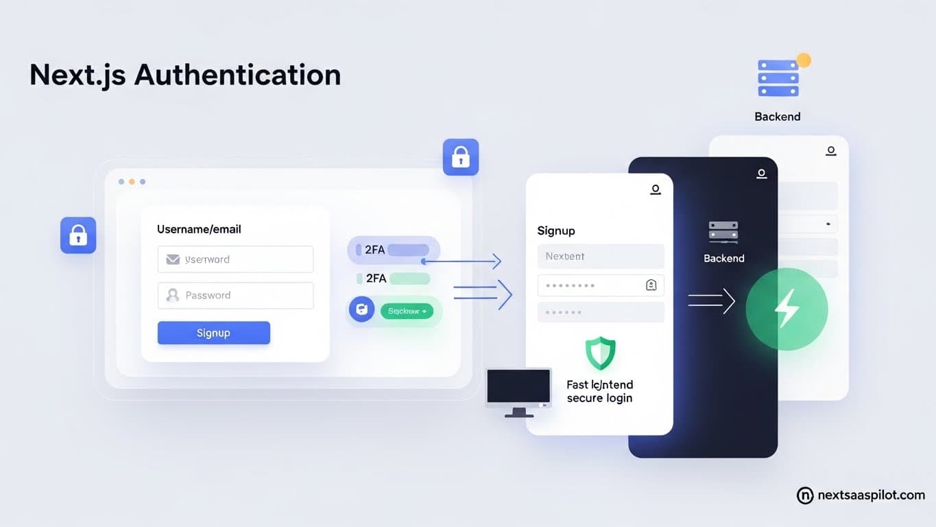 Implementing Authentication in Next.js SaaS Apps