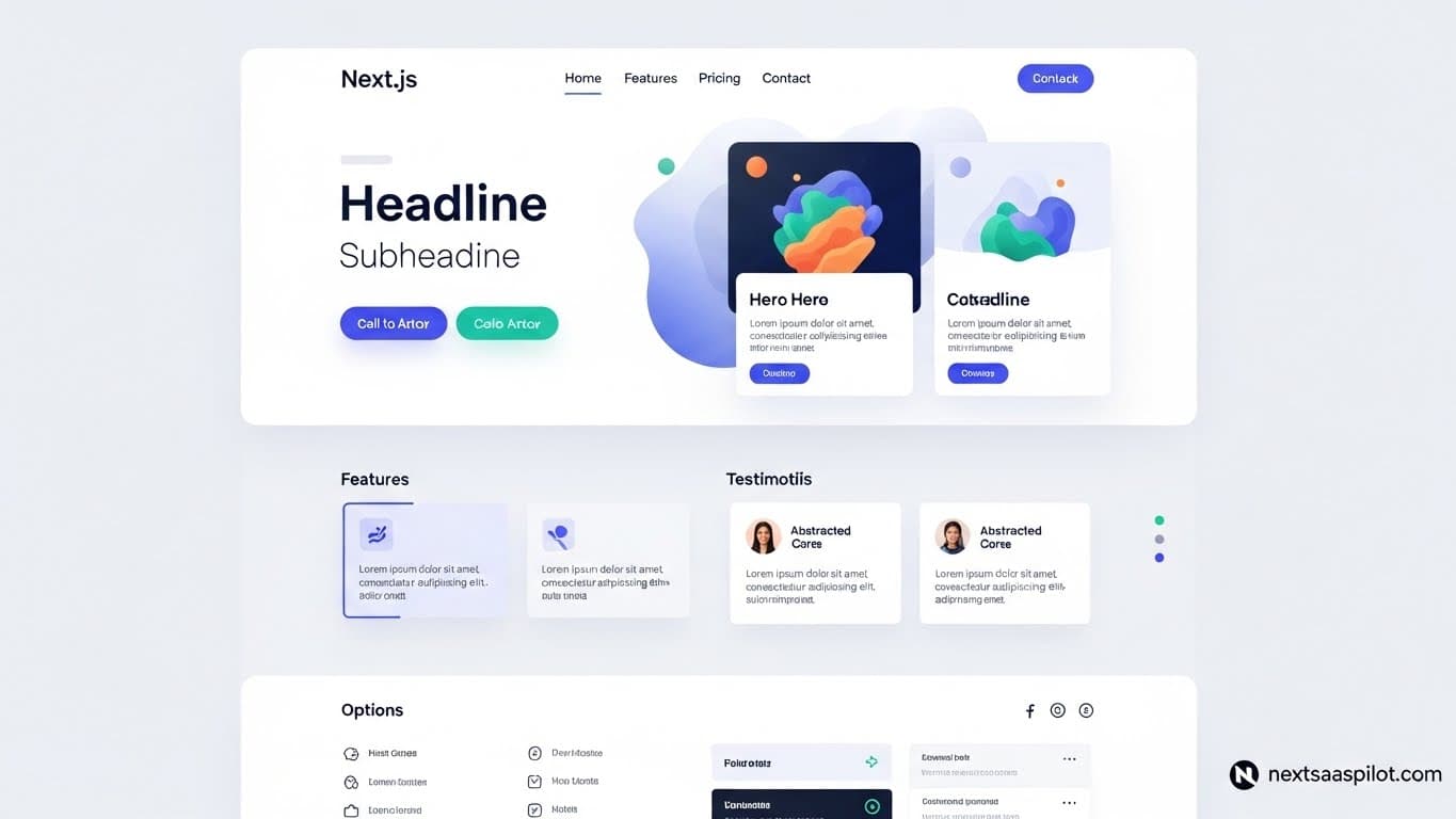 How to Build a SaaS Landing Page with Next.js